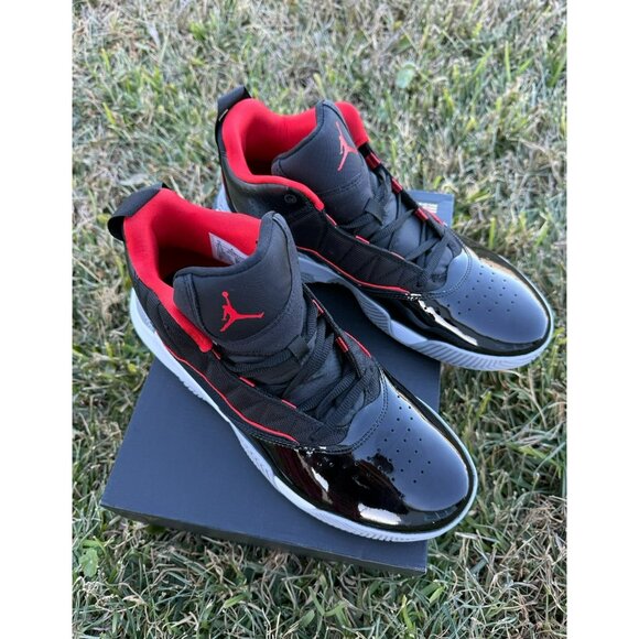 MEN\'S NIKE JORDAN STAY LOYAL BASKETBALL BLACK RED WHITE DB2884-001 SNEAKERS main image 9